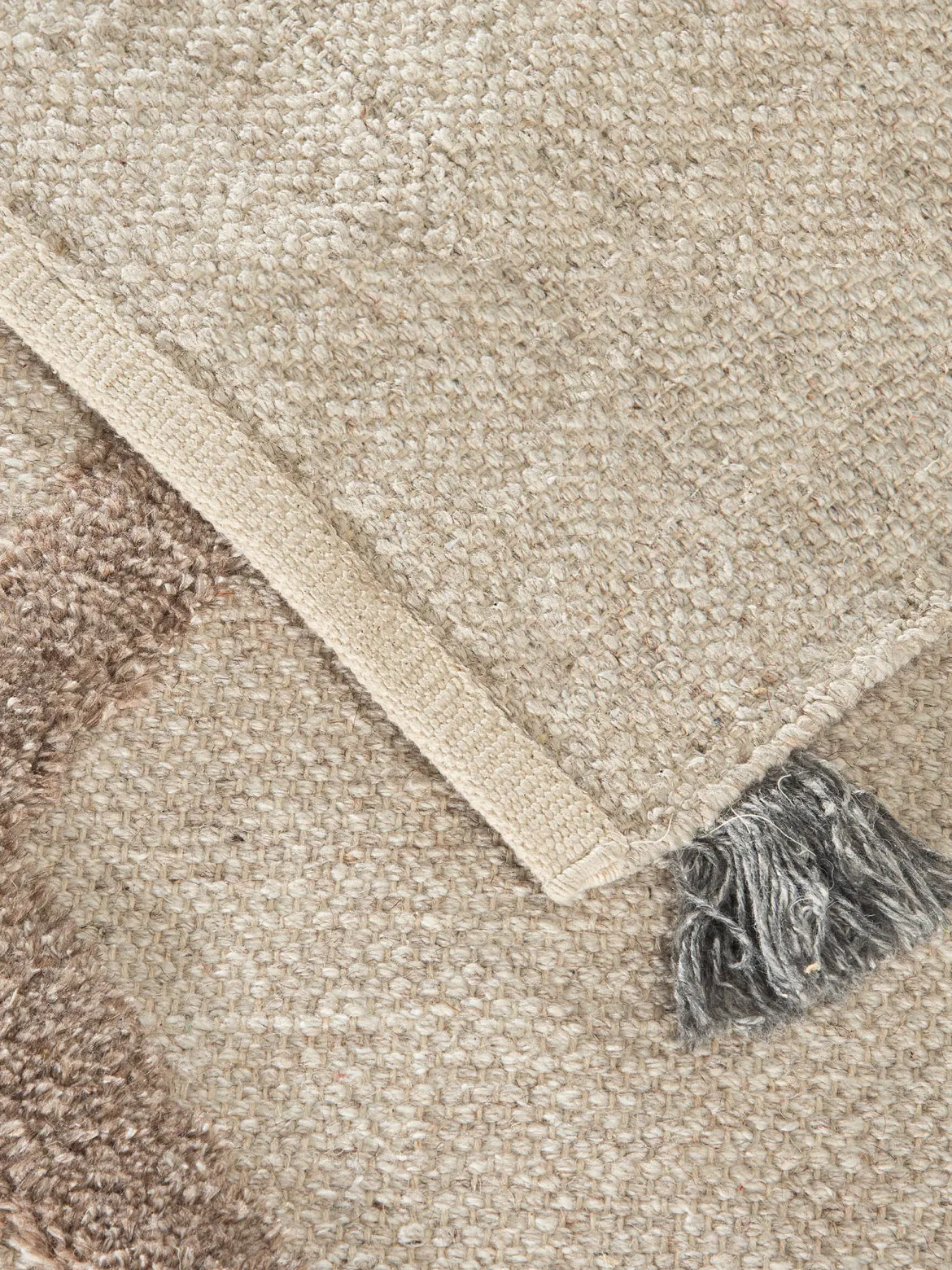 Nyvalla Flachgewebe-Teppich, Sand