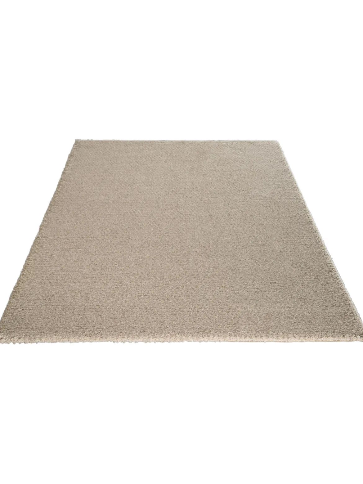 Ourika Hochflor-Teppich, Hellbeige