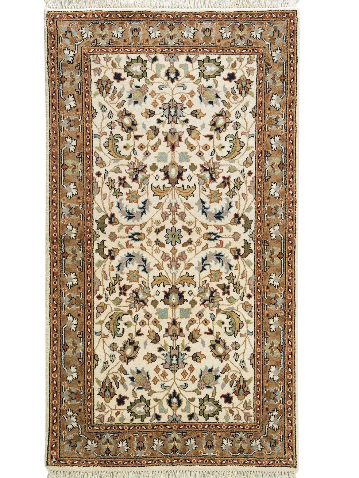 Padischah Isfahan Orient-Teppich, Beige