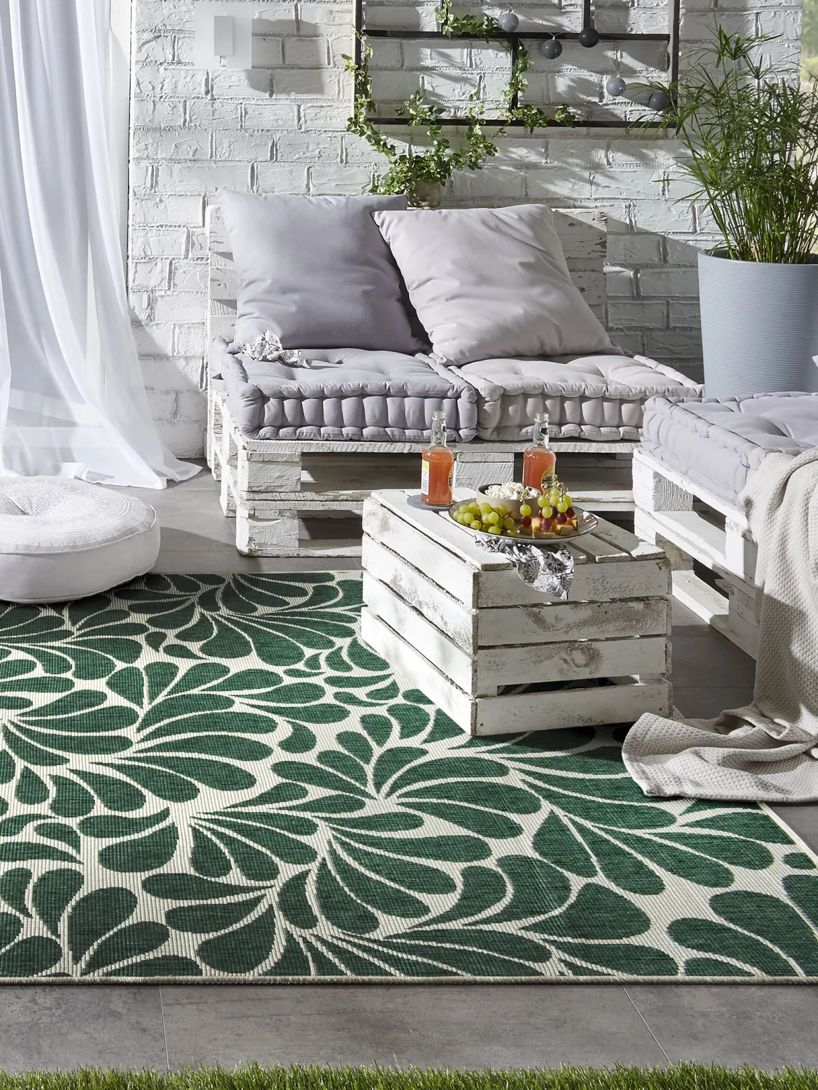 Palancar Outdoor-Teppich, Forest