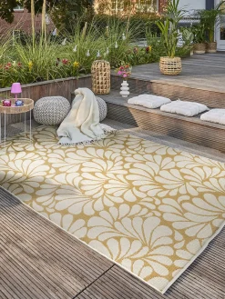 Palancar Outdoor-Teppich, Senf