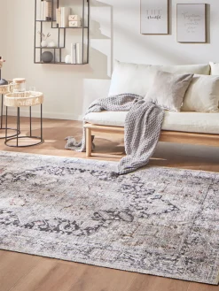 Palanpur Vintage-Teppich, Vintage Grey