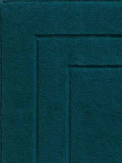 Palm Beach Badematte, Grün/Blau