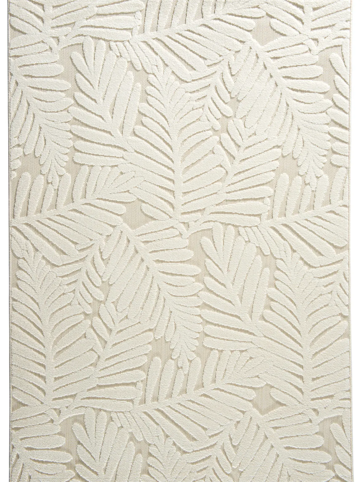 Palmones Outdoor-Teppich, Creme
