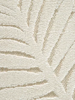 Palmones Outdoor-Teppich, Creme