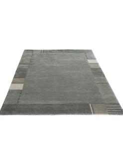 Parwa Nepal-Teppich, Stone Grey