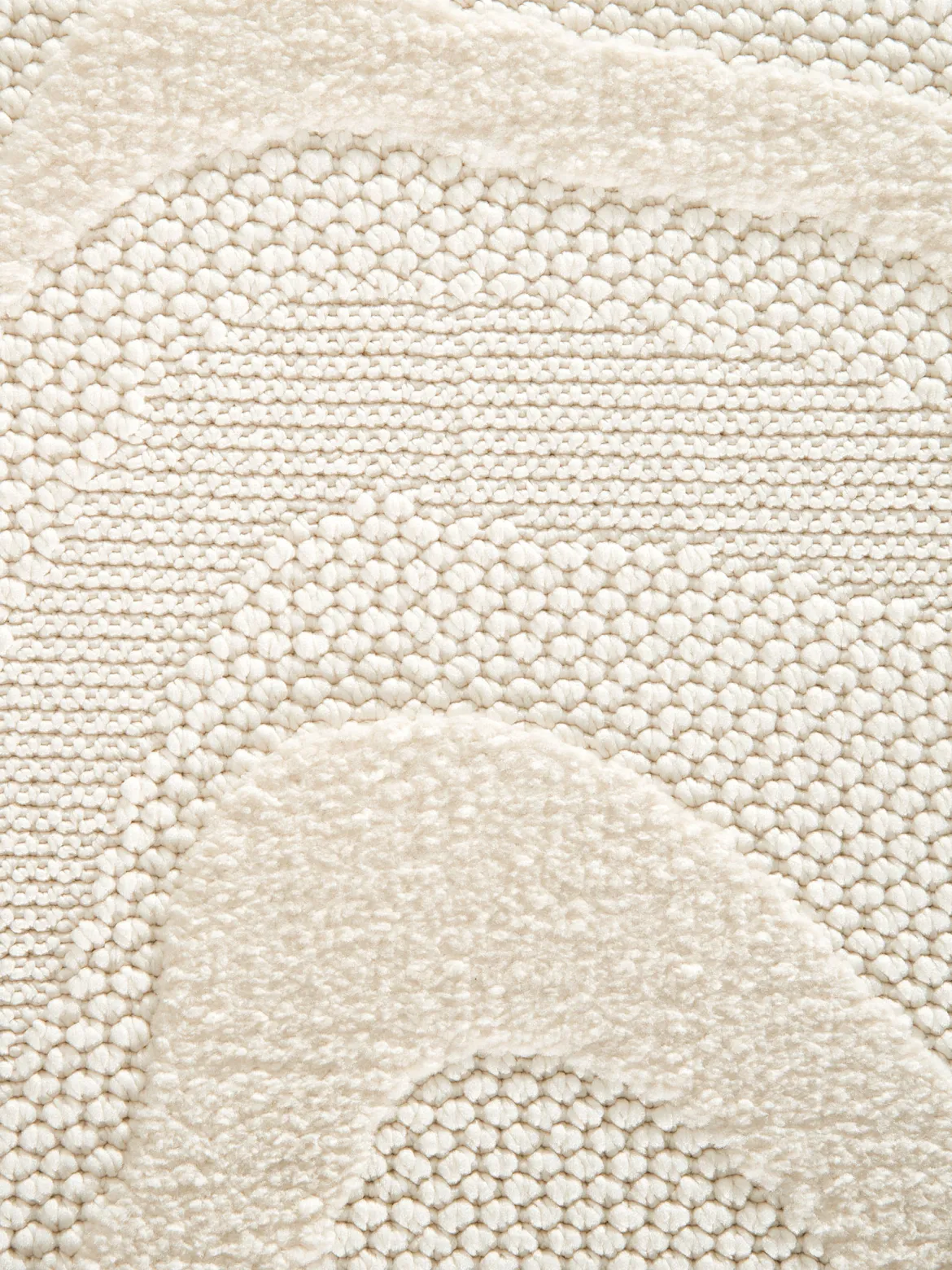 Patara Moderner Teppich, Creme