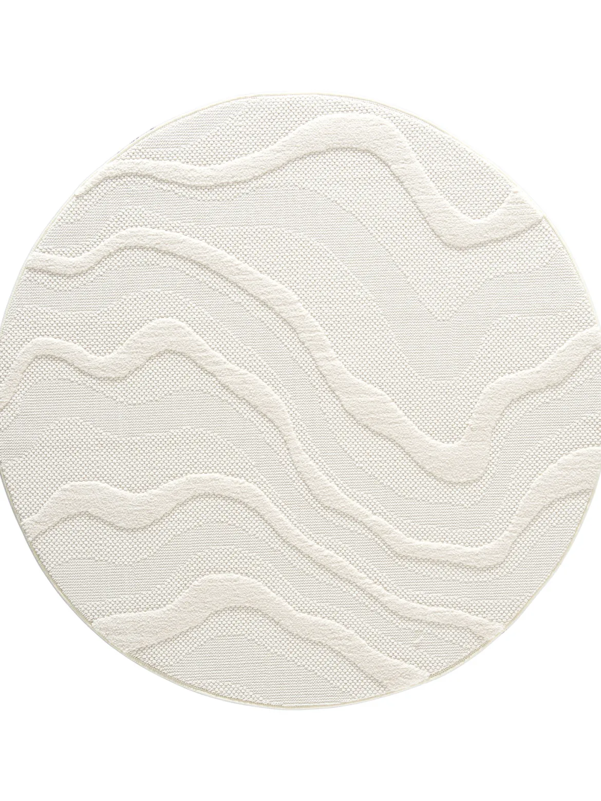 Patara Moderner Teppich, Creme
