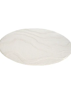 Patara Moderner Teppich, Creme
