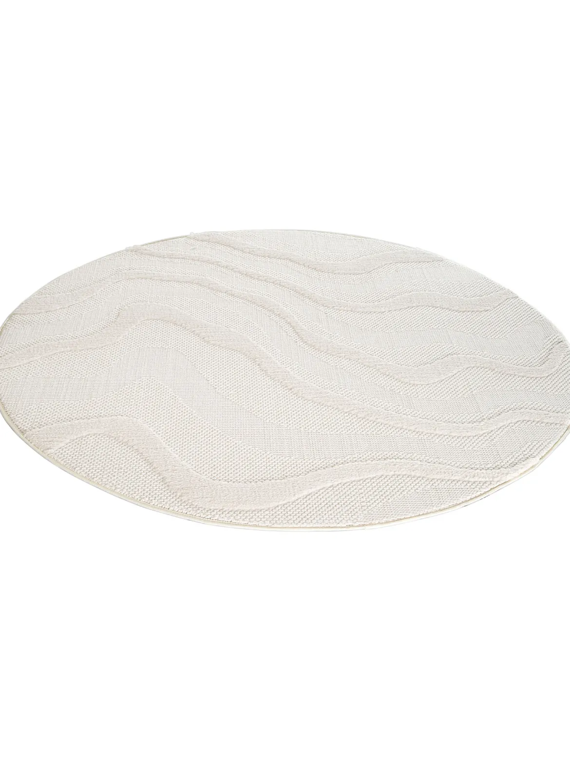 Patara Moderner Teppich, Creme