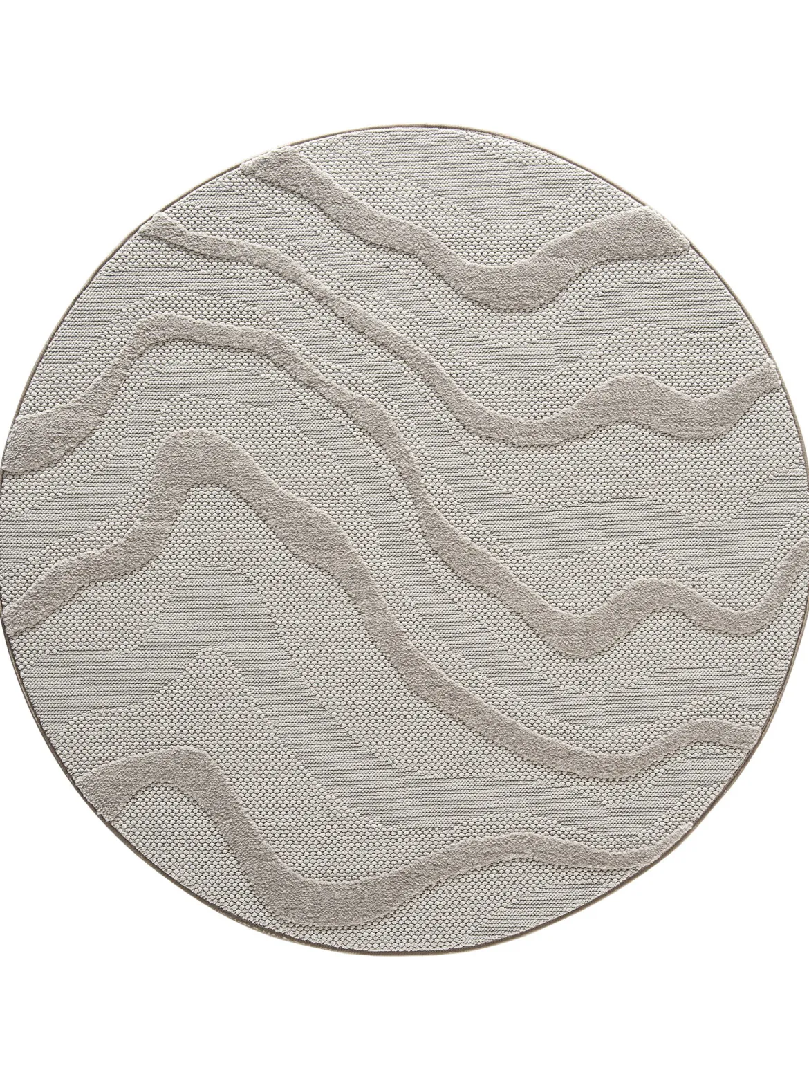 Patara Moderner Teppich, Silber