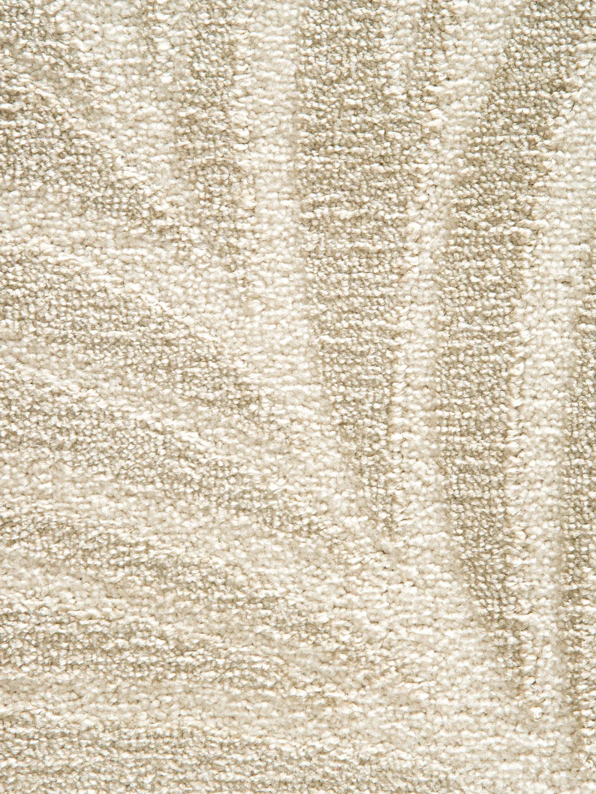 Pianta Moderner Teppich, Creme
