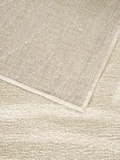 Pianta Moderner Teppich, Creme