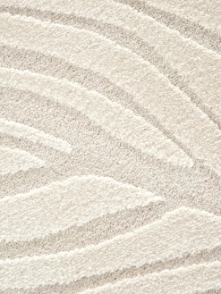 Pianta Moderner Teppich, Ivory