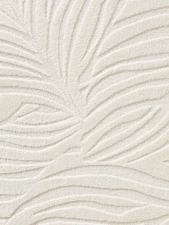 Pianta Moderner Teppich, Ivory