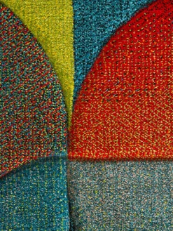 Picobello Moderner Teppich, Multi-Blau