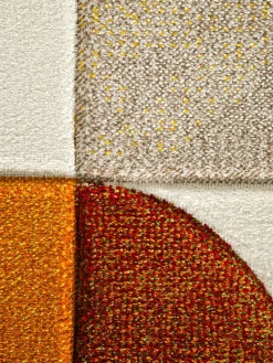 Picobello Moderner Teppich, Multi-Beige