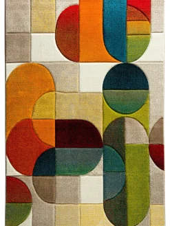 Picobello Moderner Teppich, Multi-Beige
