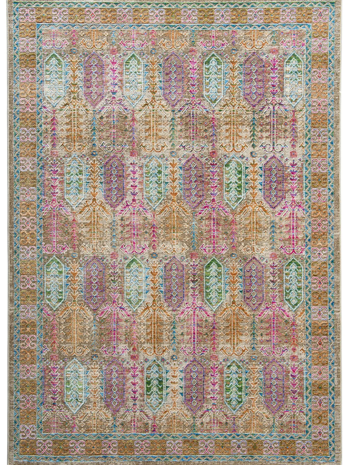 Pinara Vintage-Teppich, Vintage Pink