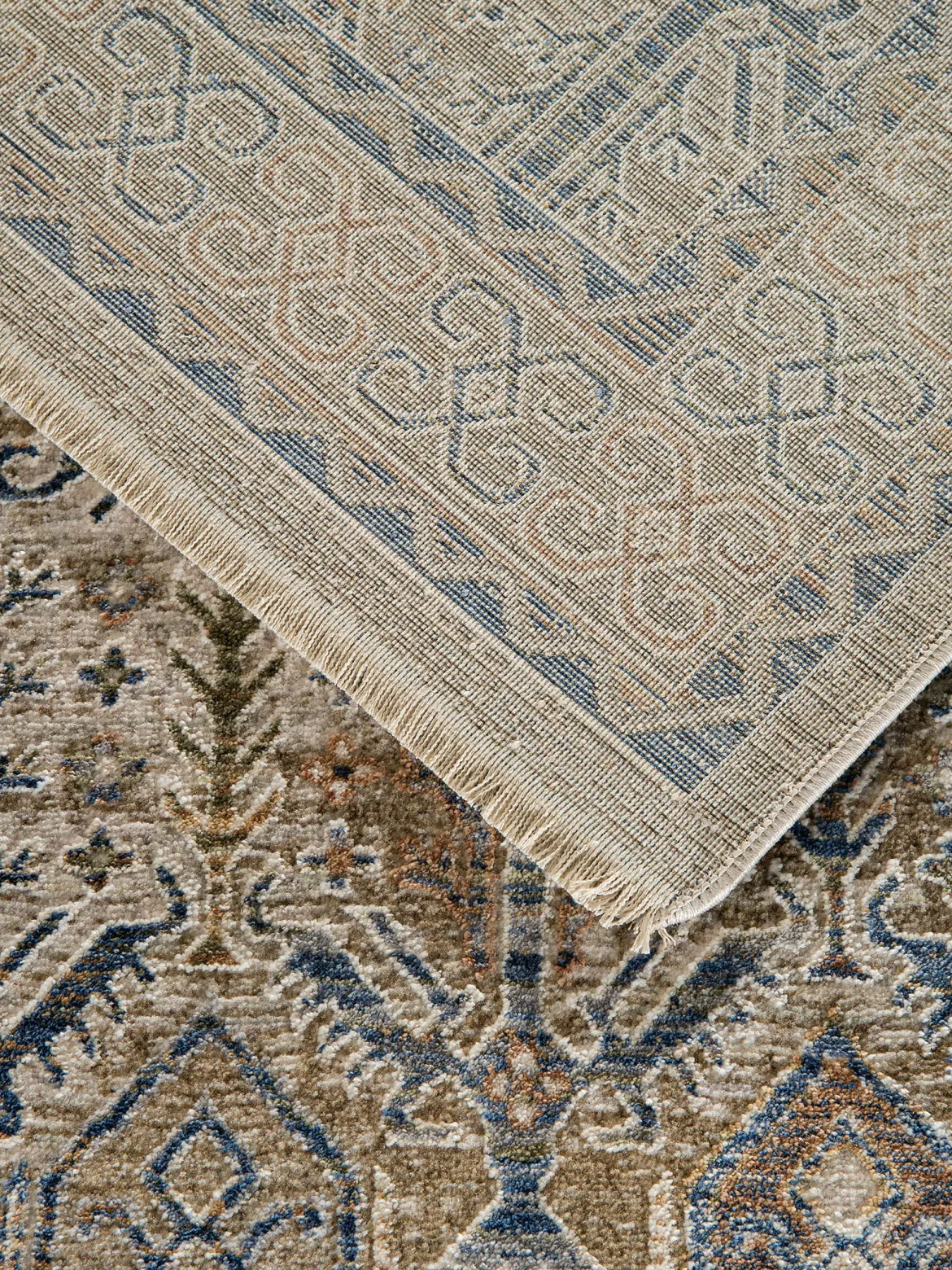 Pinara Vintage-Teppich, Vintage Blau