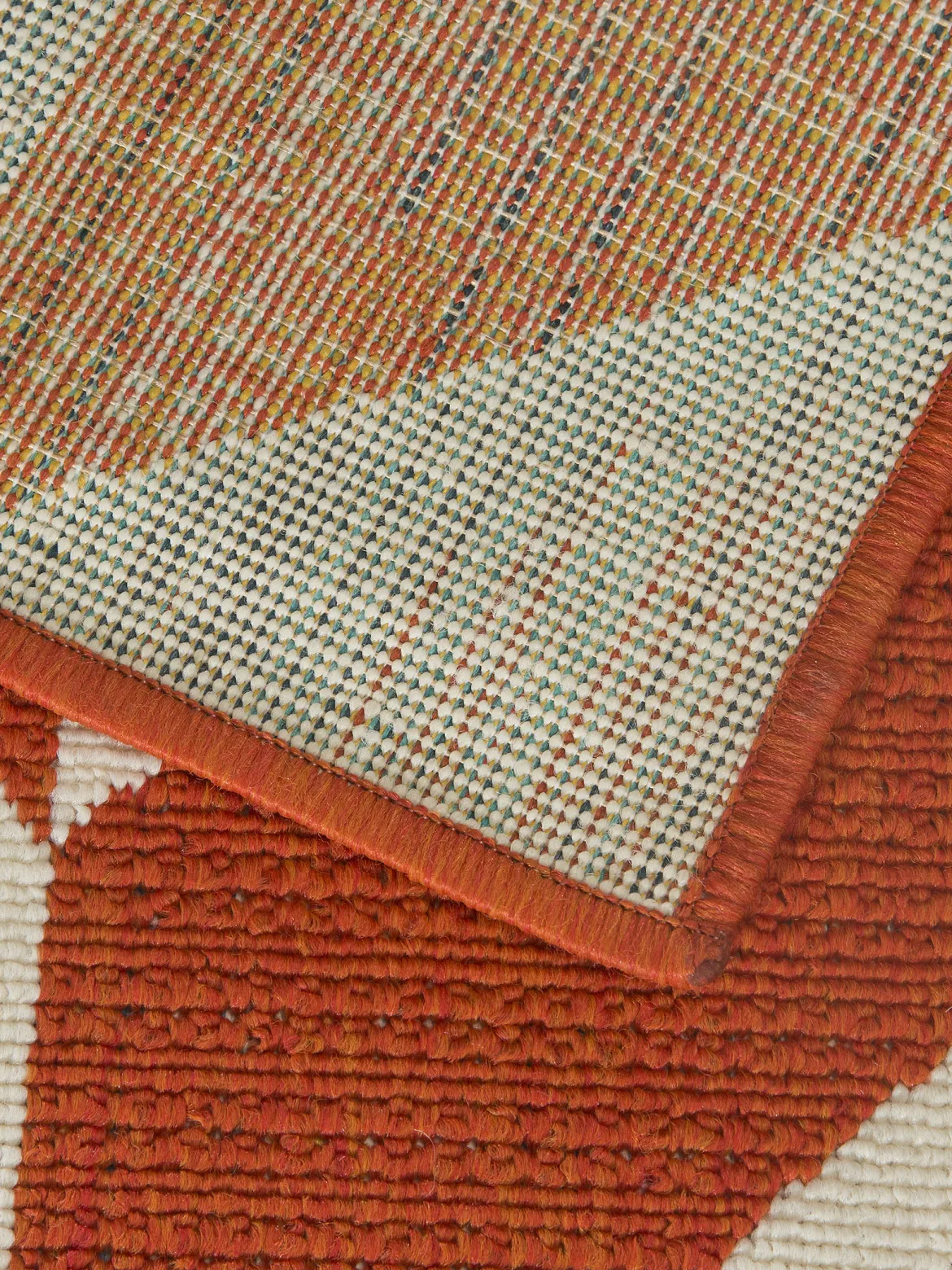 Plage Outdoor-Teppich, Rot