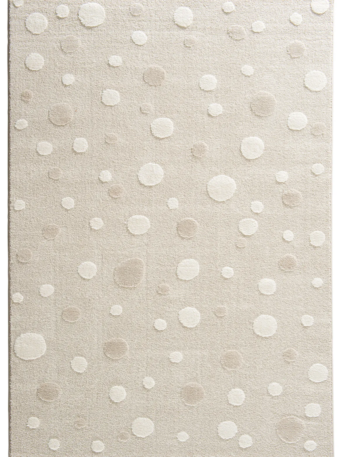 Pünktchen Kinder-Teppich, Hellbeige