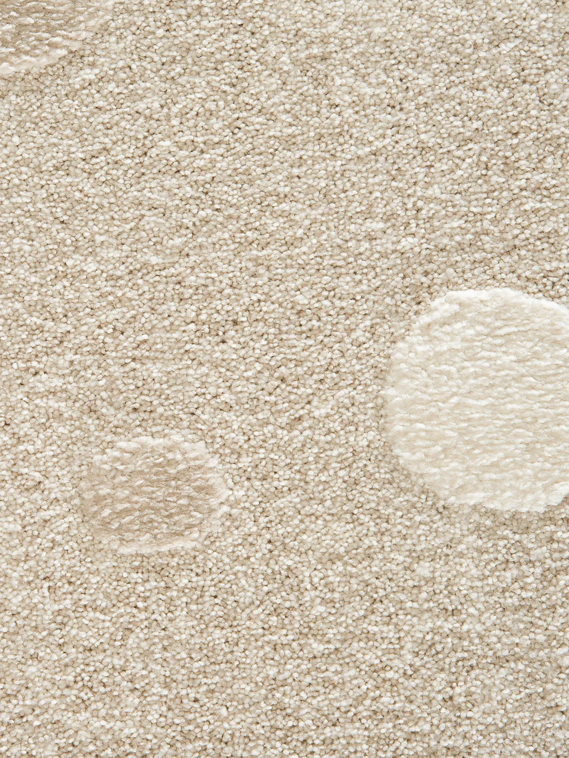 Pünktchen Kinder-Teppich, Hellbeige