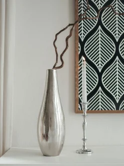 Pod Vase Deko-Vase, Silber
