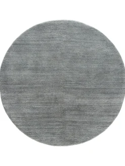 Puri Woll-Teppich, Dunkelgrau