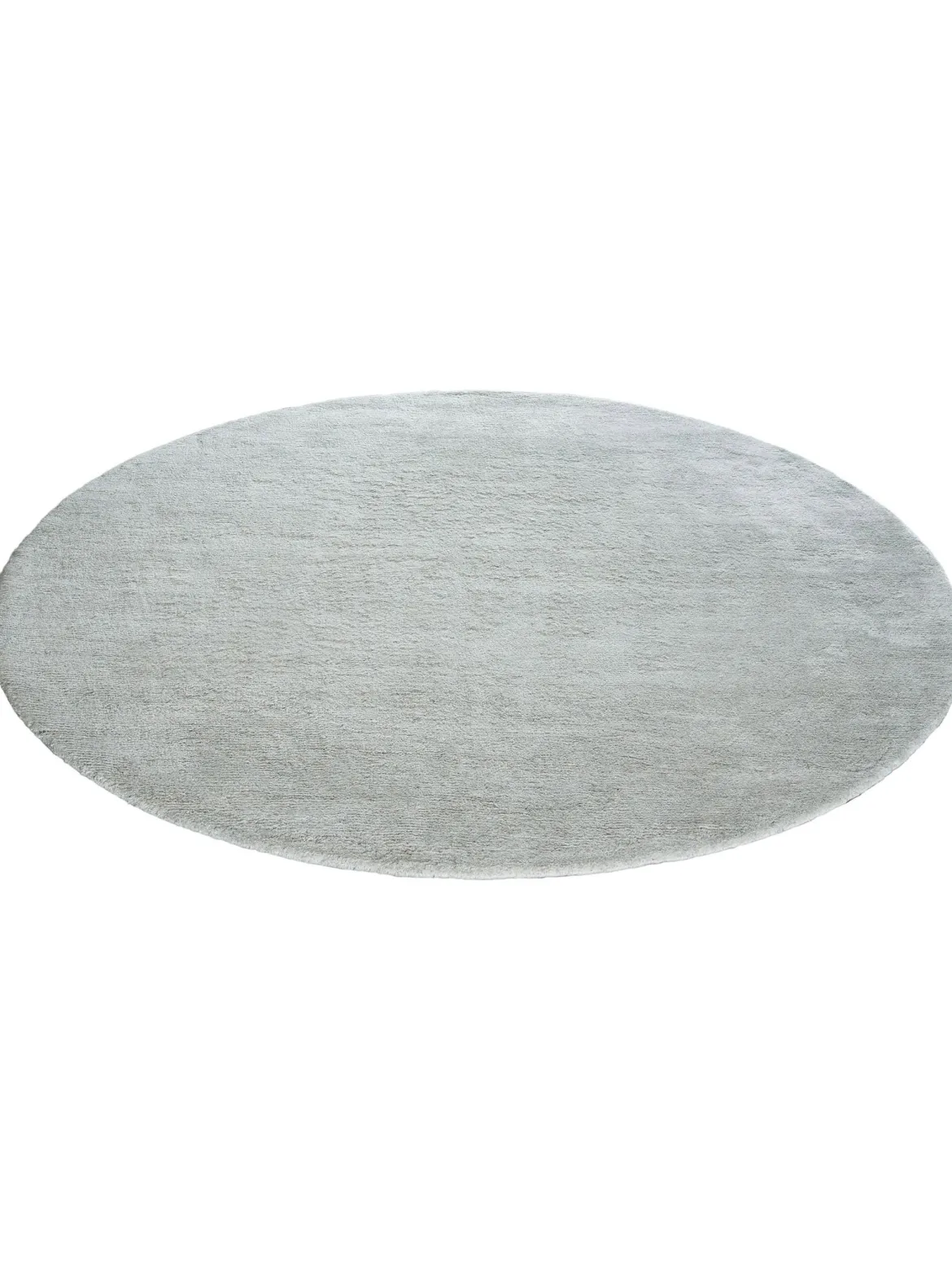 Puri Woll-Teppich, Hellgrau