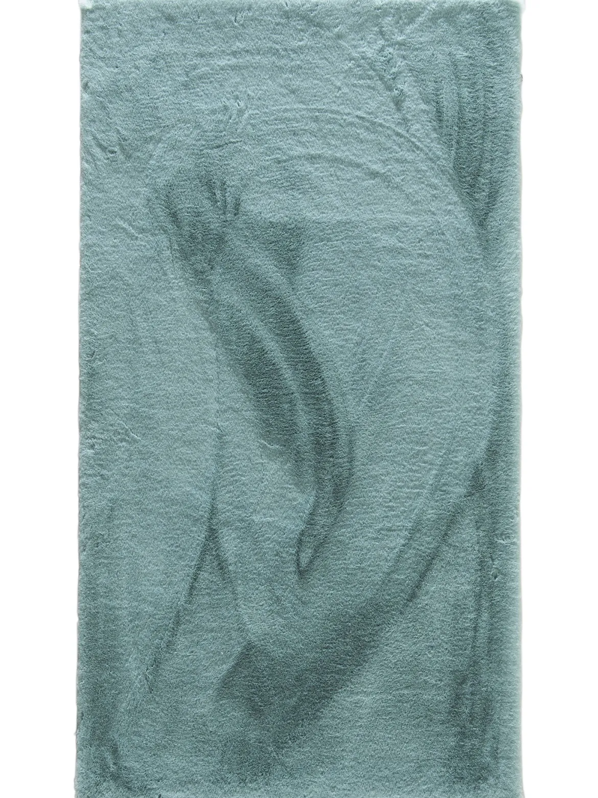 Ranua Kunstfell-Teppich, Jade