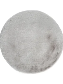 Ranua Kunstfell-Teppich, Silver