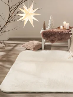 Ranua Kunstfell-Teppich, Snow