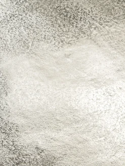 Raw Silver Finish Tisch, Silber