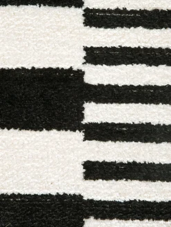 Raya Moderner Teppich, Black/White