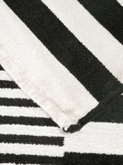 Raya Moderner Teppich, Black/White