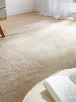 Reatino Uni-Teppich, Dunkelbeige