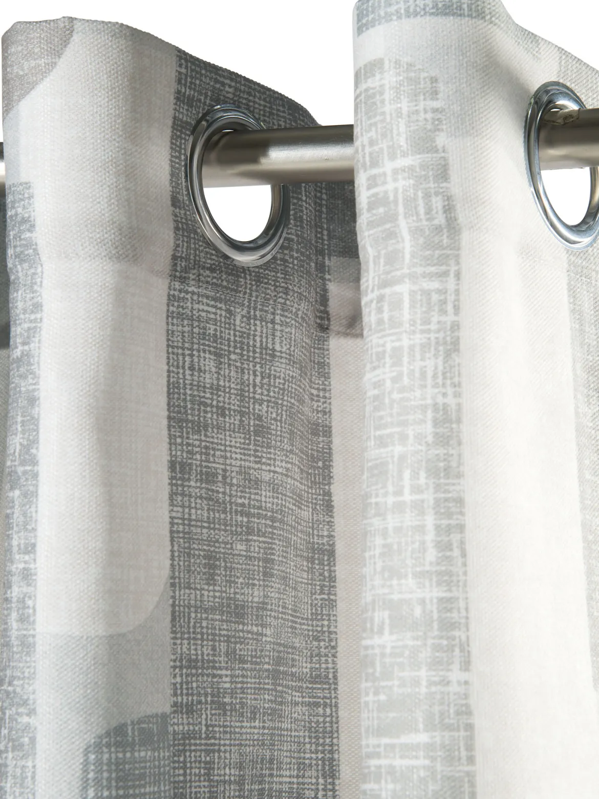 Retoro Ösenschal, Braun/Grau/Creme/Beige
