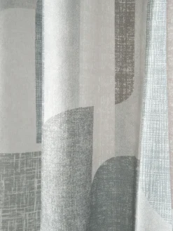 Retoro Ösenschal, Braun/Grau/Creme/Beige