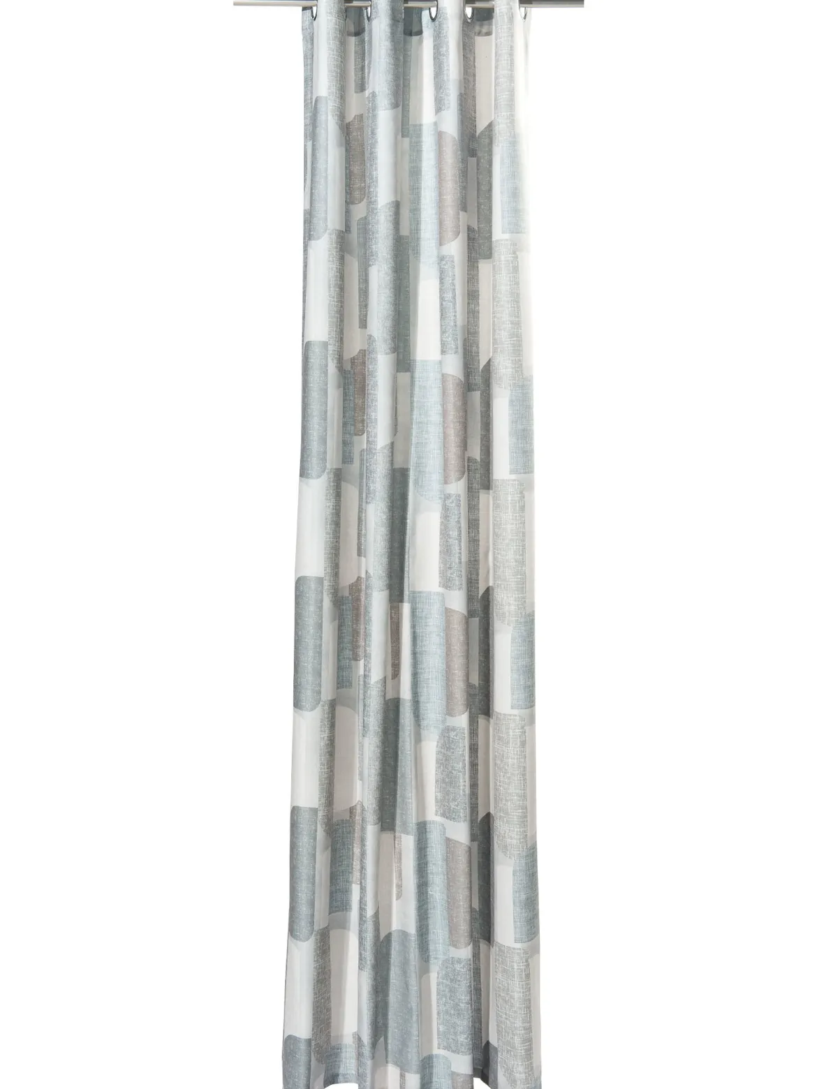 Retoro Ösenschal, Braun/Grau/Creme/Beige