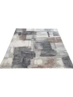 Riverton Moderner Teppich, Grau