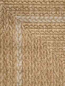Roccapina Outdoor-Teppich, Braun/Weiss