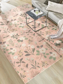 Romantic Garden Vintage-Teppich, Antique Rose