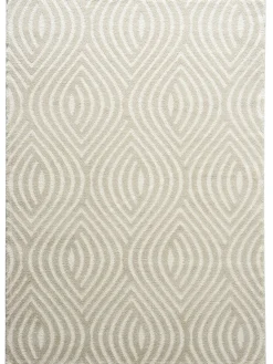 Rombo Moderner Teppich, Creme