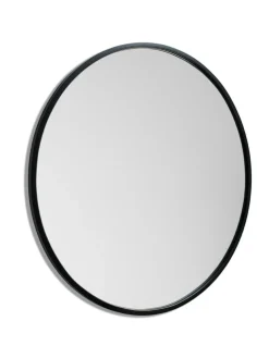 Round Beauty Spiegel, Schwarz
