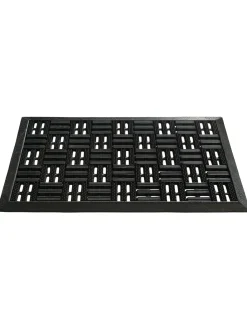 Rubber Plus Fußmatte, Schwarz