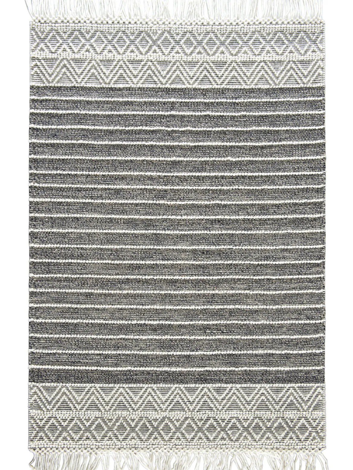Ruka Woll-Teppich, Anthrazit