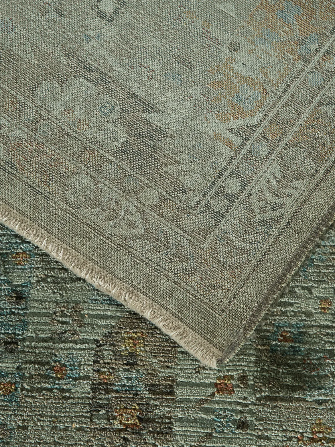 Saldala Vintage-Teppich, Dark-Green