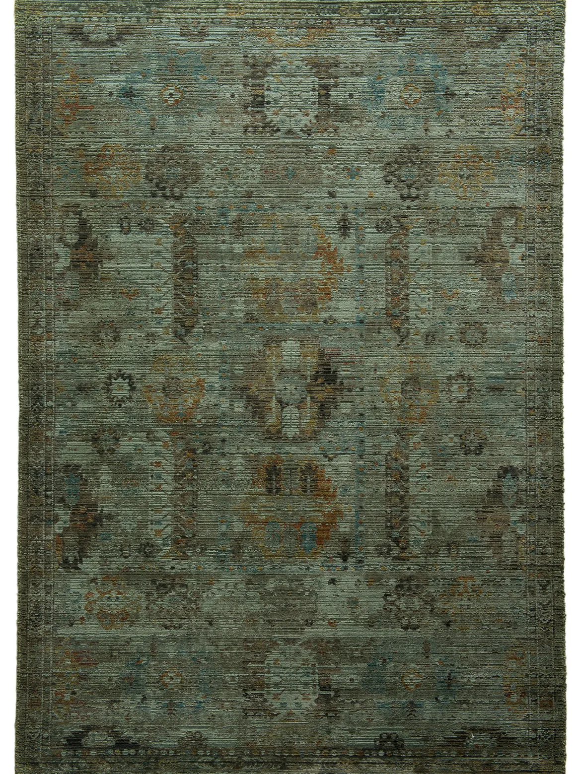 Saldala Vintage-Teppich, Dark-Green