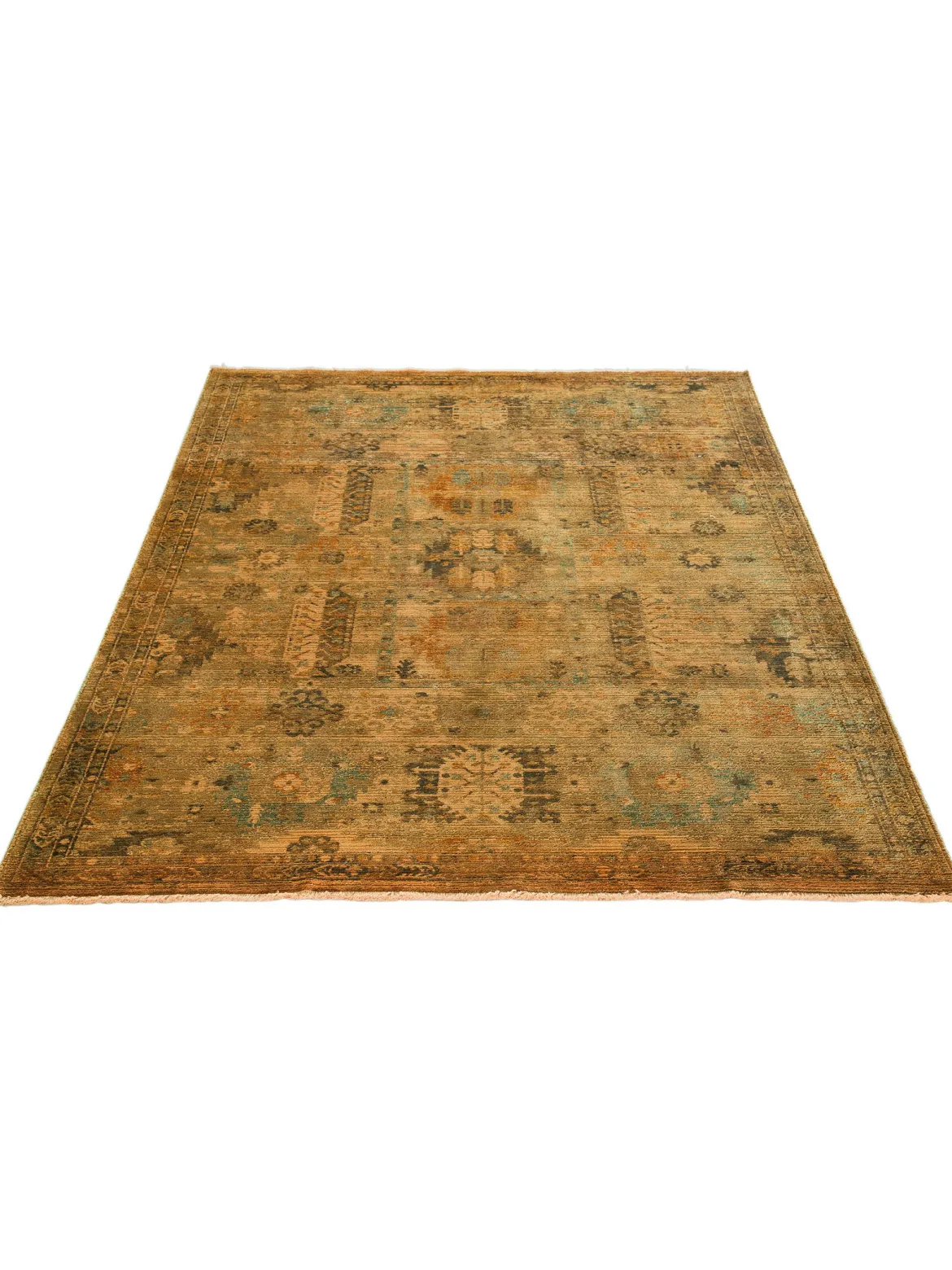Saldala Vintage-Teppich, Gold